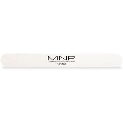 Mnp File Straight White 100/180 6Pcs