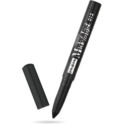 Pupa Milano Made To Last Waterproof Eyeshadow 012 Extra Black For Women 0.049Oz