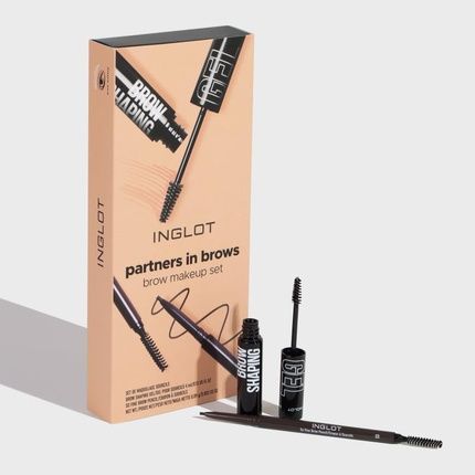 Inglot Partners In Brows Brow Makeup Set - Image 3