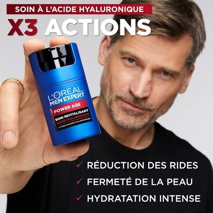 L'Oreal Men Expert Revitalizing Anti-Aging Face Care With Hyaluronic Acid