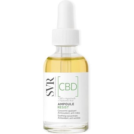 Svr Cbd Ampoule Resist Antioxidant Soothing Face Oil Serum For Sensitive Skin