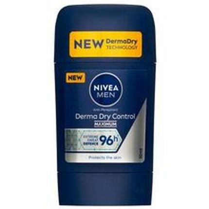 Nivea Men Derma Dry Control Solid Antiperspirant 50 Ml