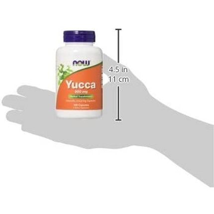 Now Foods Yucca 100 Capsules, 500Mg - Image 3