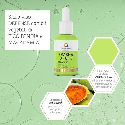 Defense Facial Serum With Indian Fig And Macadamia Vegetable Oil 30Ml - Image 3