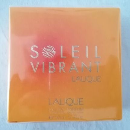 Lalique Soleil Vibrant Edp 1.7 Fl.Oz. 50Ml Sealed Rare
