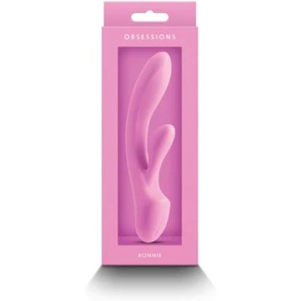 Ns Novelties Obsessions Bonnie Light Pink Vibrator 19.5 X 3.1 X 3.8 Cm