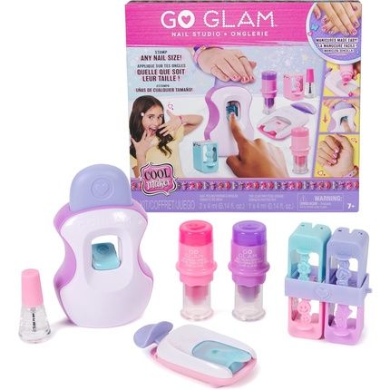 Cool Maker Go Glam Studio Nail Kit With 200 Nails And 4 Designs