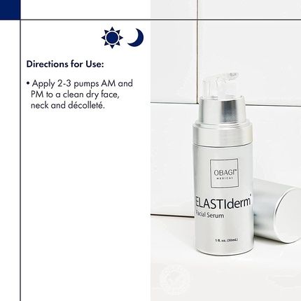 Obagi Elastiderm Facial Serum With Bi-Mineral Contour Complex 1.0 Oz