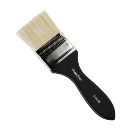 Peggy Sage Silk And Wild Boar Hair Brush For Paraffin Bath And Body Masking