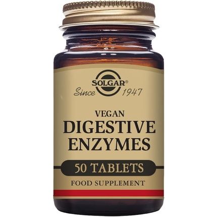 Solgar Vegan Digestive Enzymes Tablets 50 Count