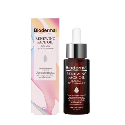Biodermal Renewing Face Oil With Powerful Antioxidants Q10 30Ml