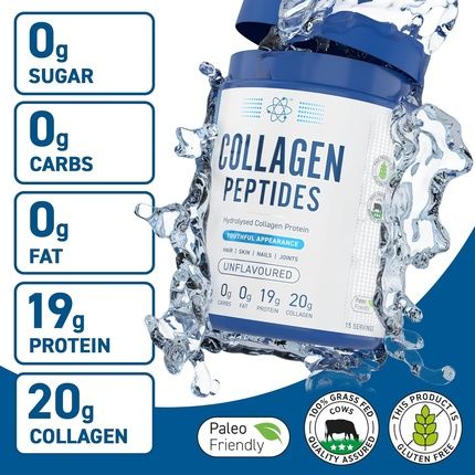 Applied Nutrition Collagen Peptides Powder Hydrolyzed Bovine Collagen Protein - Image 3