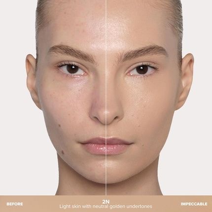 Anastasia Beverly Hills Impeccable Blurring Second Skin Matte Foundation 2N - Image 3