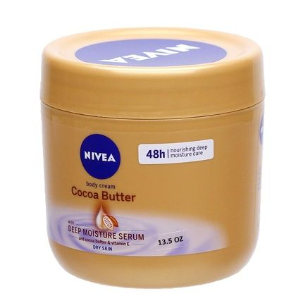 Nivea Cocoa Butter Body Cream For Dry Skin 13.5 Fl Oz 400 Ml