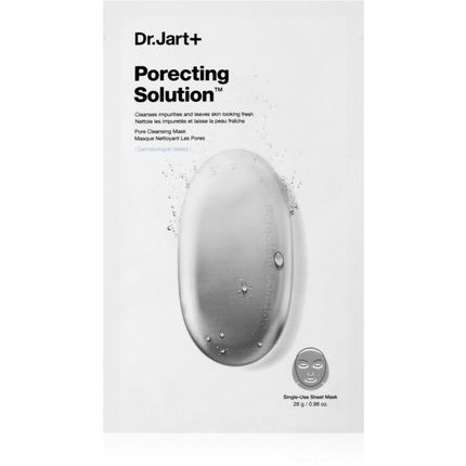 Dr. Jart+ Dermask Porecting Solution Cleansing Mask - 28 G, With Activated Charcoal