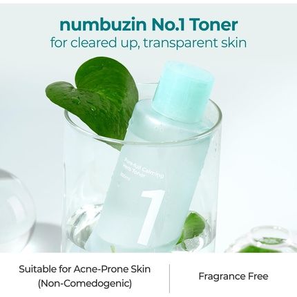 Numbuzin No.1 Pure Full Calming Herb Toner For Acne-Prone Skin With Centella Asiatica