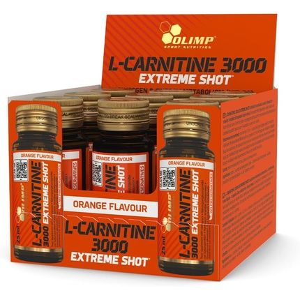 Olimp Sport Nutrition Kan L-Carnitine 3000 Extreme Shot 9X25Ml - Pack Of 9