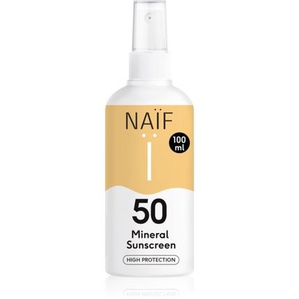 Naif Sun Mineral Sunscreen Spf 50 100 Ml