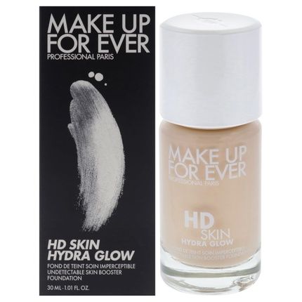 Hd Skin Hydra Glow 1 Oz Warm Vanilla Foundation By Make Up For Ever For Women
