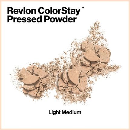 Revlon Colorstay Pressed Powder Longwearing Oil Free Fragrance Free Noncomedogenic Face Makeup 8.4G - Image 3