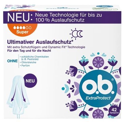 Ob Tampons Extra Protect Daynight Super 42 S