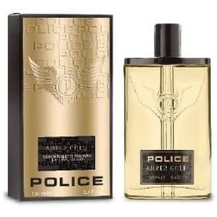 Police Contemporary Amber Gold For Men Eau De Toilette 100Ml