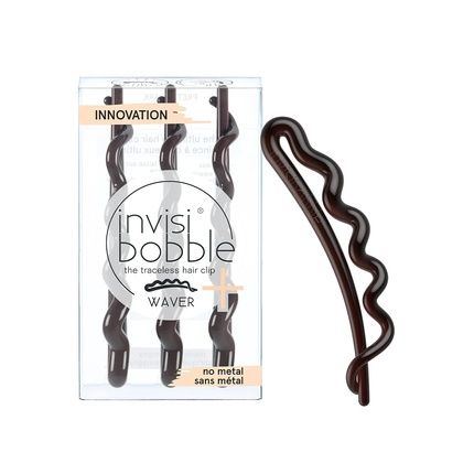 Invisibobble Waver Plus Hair Clip Pretty Dark Brown