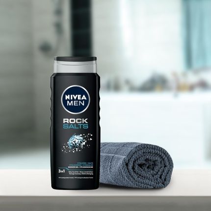 Nivea Men Rock Salts Shower Gel 500Ml