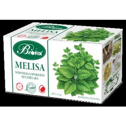 Bifix Lemon Balm Express Herbal Tea 20 Bags 2G Each