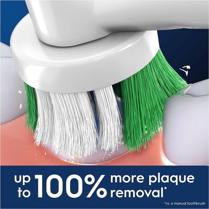 Oral-B Pro Precision Clean Electric Toothbrush Head X-Shape And Angled Bristles Pack Of 12