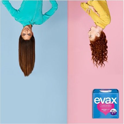 Evax Cottonlike Sanitary Towels Normal Wings Uds 32