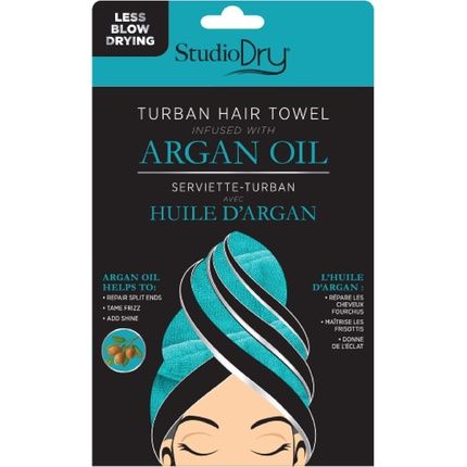 Turban Towel With Argan Oil Studio Dry