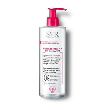 Svr Sensifine Ar Micellar Water 400Ml Gentle Cleansing For Sensitive Skin
