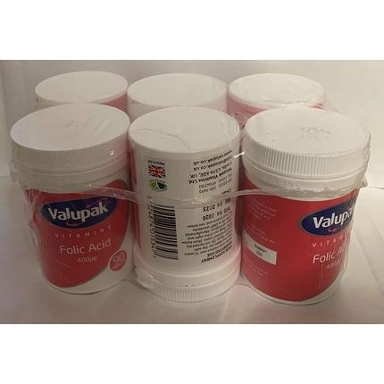 Valupak Folic Acid 400Mcg Tablets