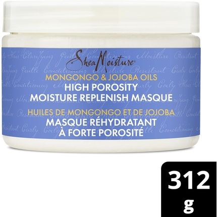Shea Moisture Mongongo & Jojoba Oils High Porosity Moisture Replenish Masque 11Oz