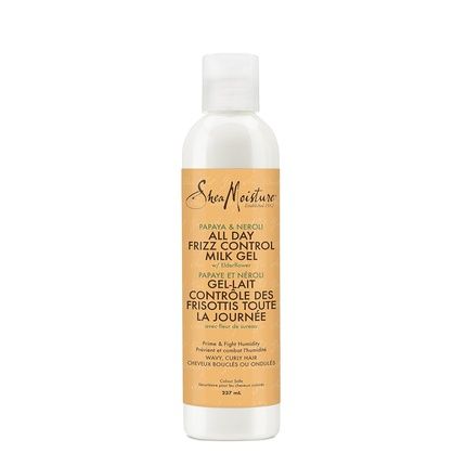 Sheamoisture Milk Gel For Wavy Curly Hair Papaya And Neroli Paraben-Free Curl Gel 8 Ounce