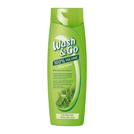 Wash And Go Shampoo 180Ml Aloe Vera - Nourishing Shampoo For Healthy Hair