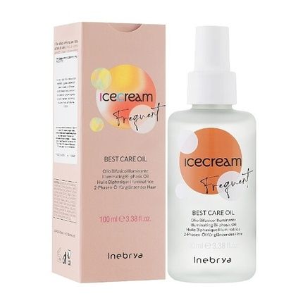 Inebrya Brightening Twophase Oil Ice Cream Frequent Best Care Oil 100 Ml