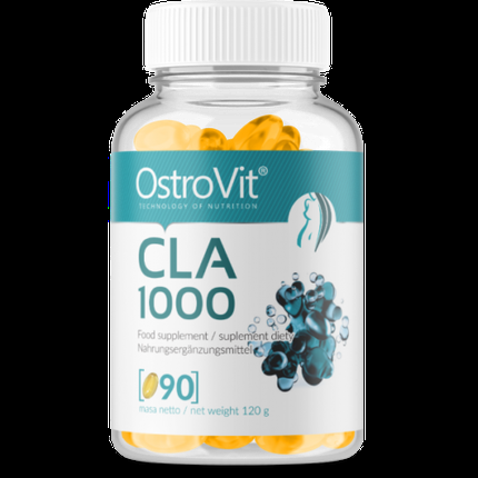 Ostrovit Cla 1000 Fat Burner 90 Capsules - Image 4