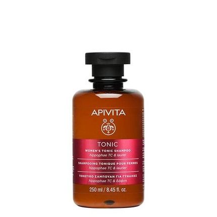 Apivita Women'S Tonic Shampoo Strengthening Shampoo For Thinning Hair 250Ml