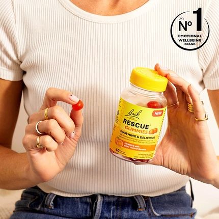 Nelsons Rescue Remedy Gummies Orange Flavour 60 Vegan Gummies - Image 3