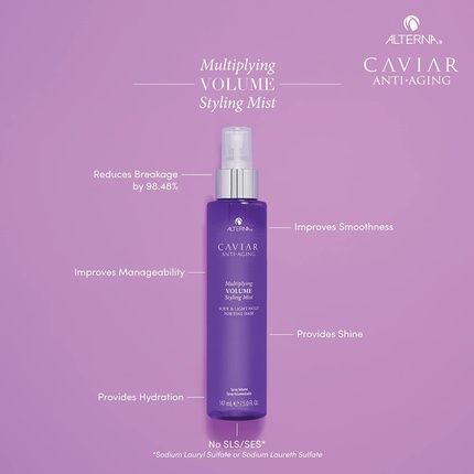 Alterna Caviar Anti-Aging Multiplying Volume Styling Mist 5 Oz 147.9Ml