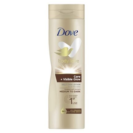 Dove Visible Glow Self-Tan Lotion 250Ml