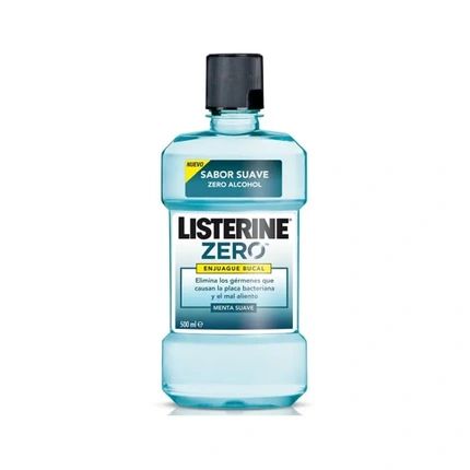 Listerine Zero Alcohol Mouthwash Soft Mint 500Ml - Image 3