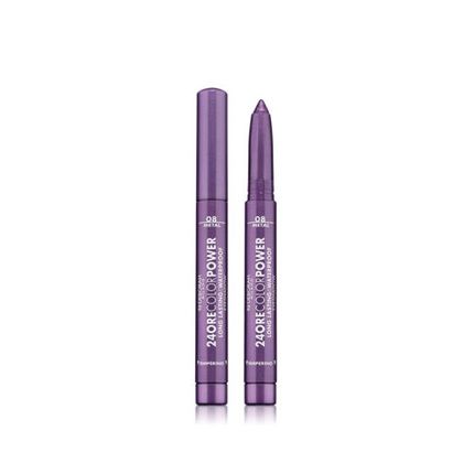 24 Hour Color Power Long Lasting And Waterproof Eyeliner In Deep Purple