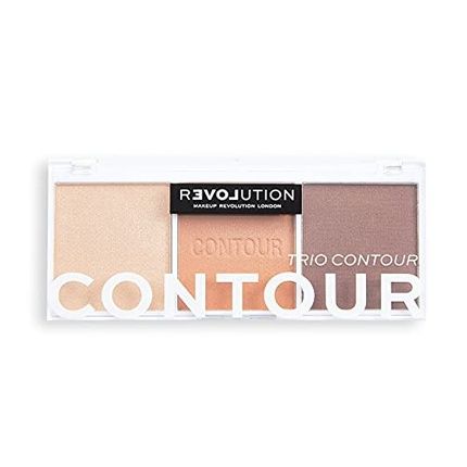 Revolution Relove Trio Contour Palette Bronze Sugar