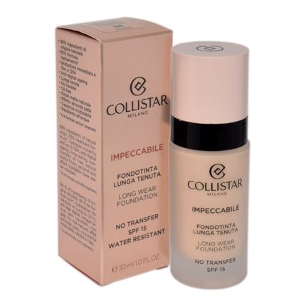 Collistar Impeccable Long Wear Foundation Spf 15 30 Ml Ivory