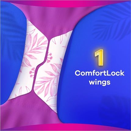 Always Platinum Long Plus Size 2 Sanitary Towels With Wings