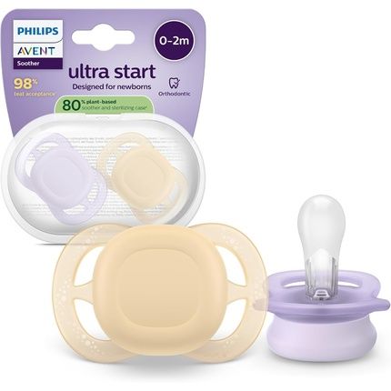 Philips Avent Ultra Start Orthodontic Soother For Newborns