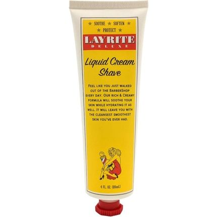 Layrite Liquid Shave Cream 118Ml Soothing Soften Protect